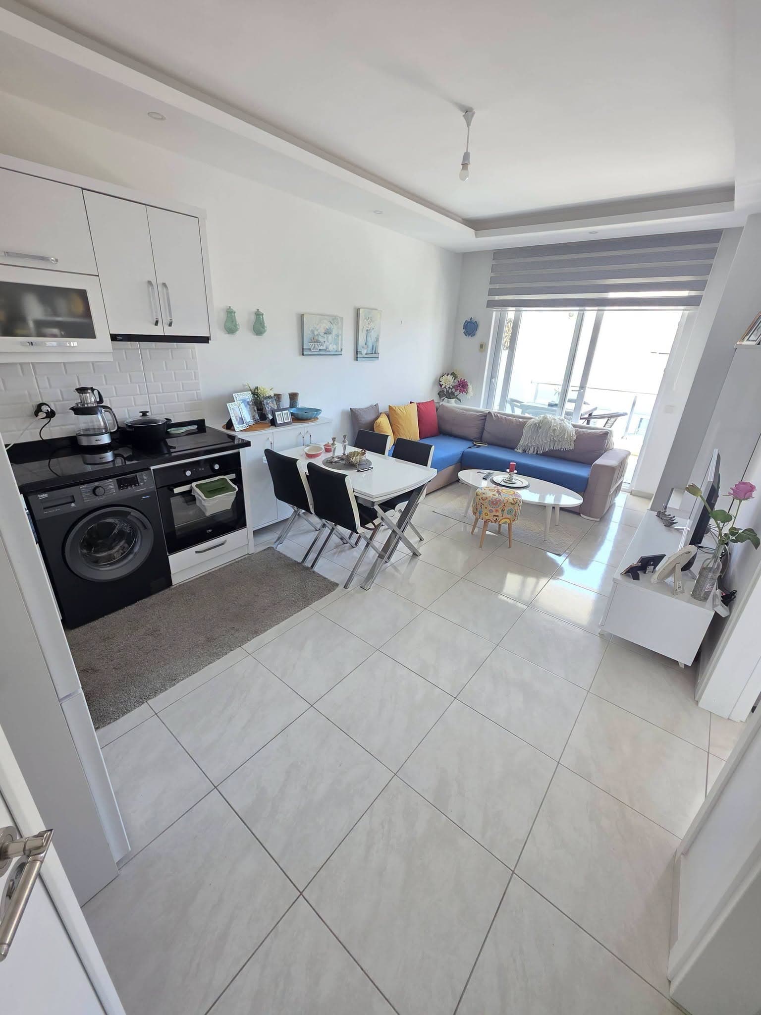 Alanya Beach Resort 5'te Full Eşyalı 1+1 — fotoğraf 1
